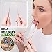 JohnBee Tongue Scraper, 2 Pack Copper Tongue Scraper Cleaner for Adults ＆ Kids, Stainless Steel Tongue Scrapers for Removing Bad Breath, 100% BPA Free Fresher Tongue Tools, Help Oral Hygiene
