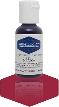 Americolor Soft Gel Paste Food Color, .75-Ounce, Maroon