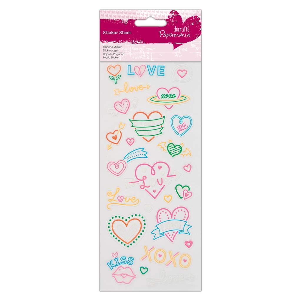 Papermania Stickers, Multi-Colour, One Size