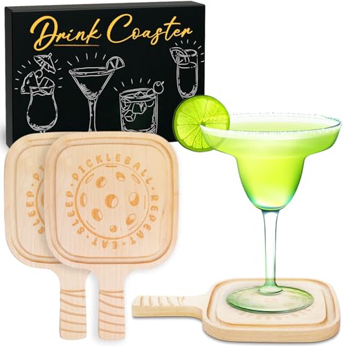 Pickleball Paddle Snack Tray Set, Ceramic Serving Plates with Bamboo Charcuterie Board, Paddle Appetizer Platter for Parties, Unique Pickleball Mothers Day Gifts for Mom