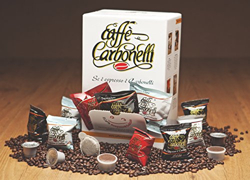 50 cápsulas de café Carbonelli mezcla descafeinada - Imagen 4