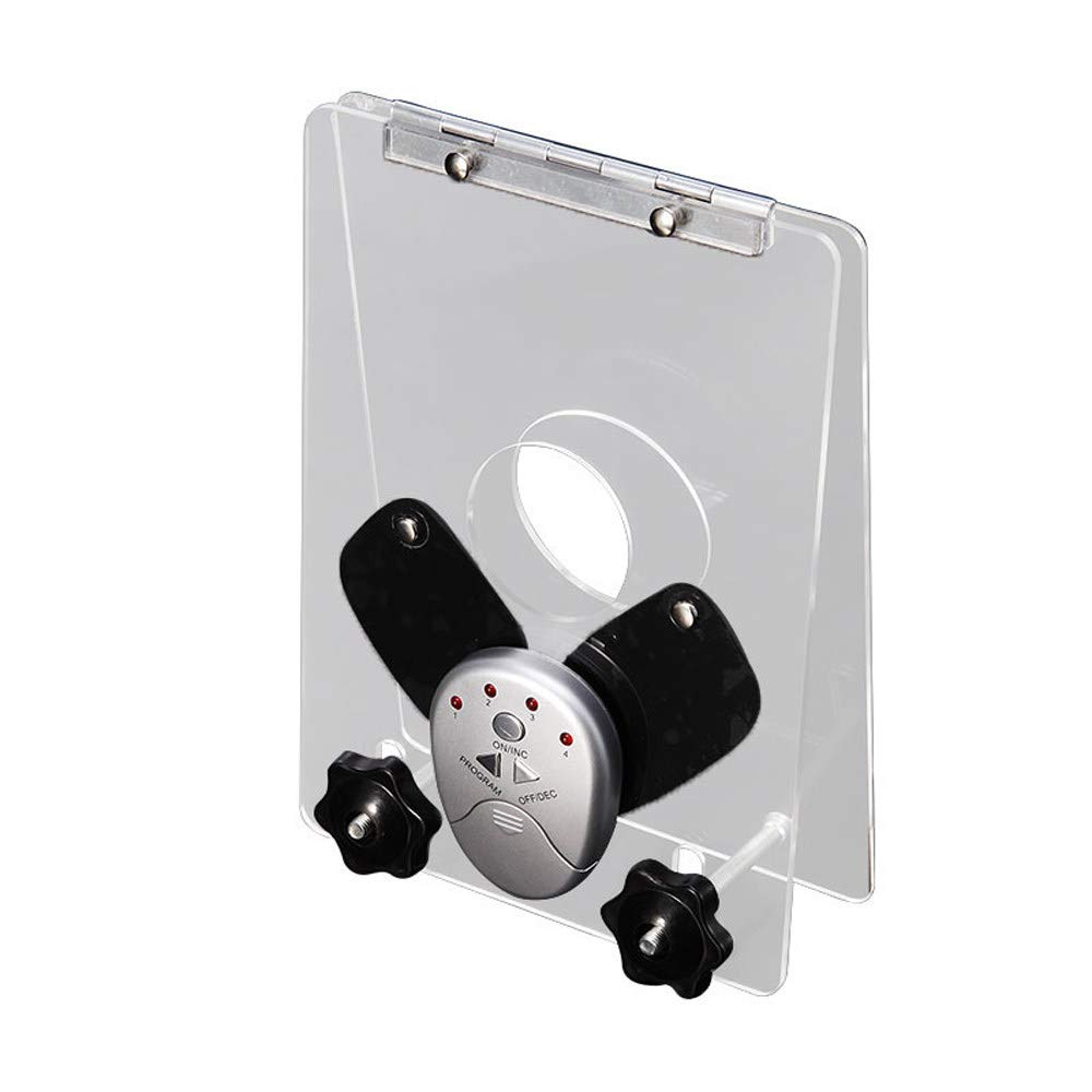 Electro Ball Press CBT Board Choc électrique Agrandissement du Pénis Dispositif d'extension de Chasteté pour Pénis et Testicules Torture Extreme Bondage BDSM Masturbateur Sex Toys pour Hommes,Clear