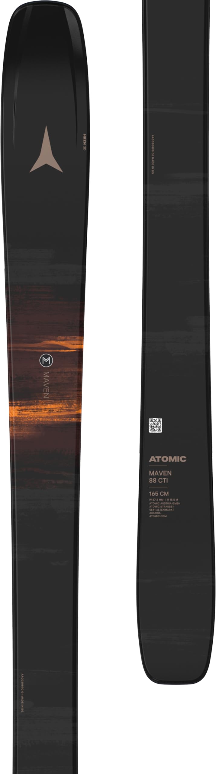 Amazon.com : Atomic Maven 88 CTI Women's All-Mountain Skis, Black