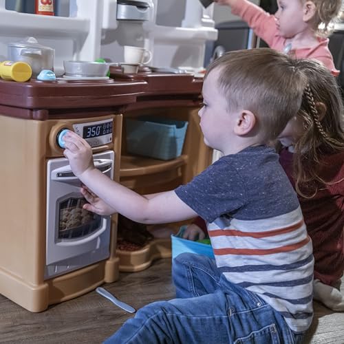 image for Step2 Fun with Friends Kids Kitchen Playset, Indoor/Outdoor Kitchenett