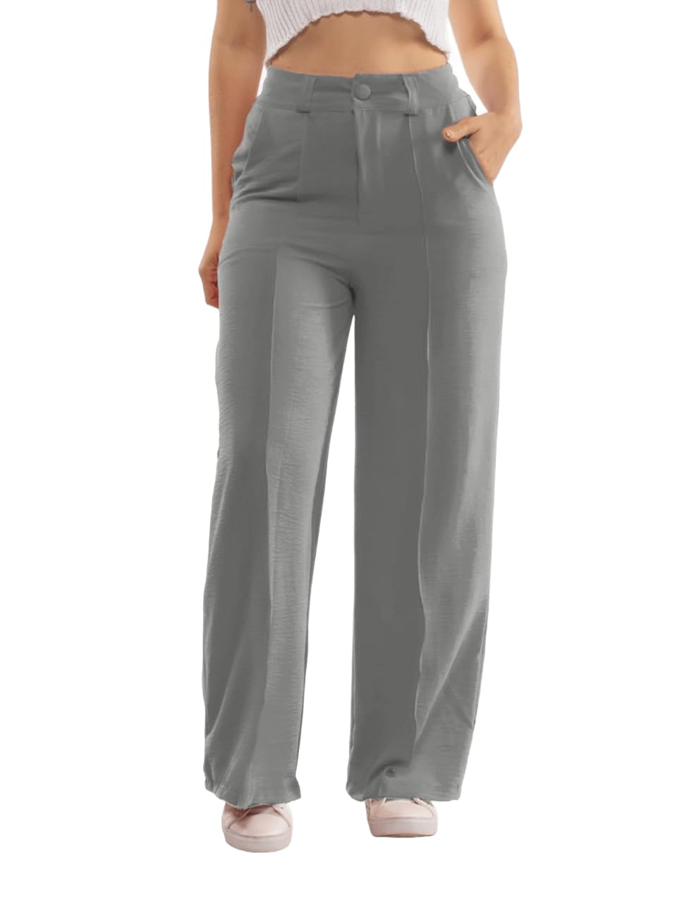 Calça Feminina de Tecido Duna – Cintura Alta, Pantalona com Bolsos e Caimento Leve CL-005 em promoção! Veja a oferta e mais achadinhos de Calças 2 Hoje é o melhor dia para comprar Calça Feminina de Tecido Duna – Cintura Alta, Pantalona com Bolsos e Caimento Leve CL-005 com aquele preço maroto! Promoção! Aproveite a oferta! 2