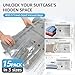 Vacuum Bags for Travel with Rechargeable Pump, 3 Sizes Vacuum Seal Bags for Clothing, Compression Vacuum Travel Bags for Luggage, Vacuum Packing Bags for Closet Organization (15)