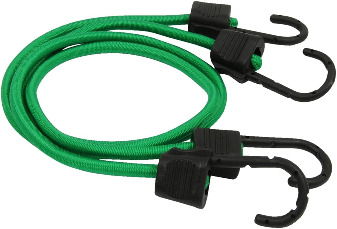 RoadPro RPJS-HD32 32" Heavy Duty Stretch Cords with Anti-Scratch Hooks, (Pack of 2)