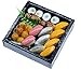 Miniblings Sushi Platte Brosche Japanische Spezialität Japan Kawaii Essen Asien - Handmade Modeschmuck I Anstecknadel Button Pins