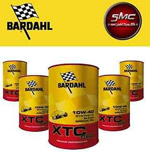 Huile moteur Bardahl XTC C60 10W40 lubrifiant voiture essence diesel 5 l