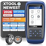 XTOOL TP150 TPMS Programming Tool, 2026 TPMS Relearn Tool, Activate/Relearn/Diagnosis All Known TPMS Sensors, Program XTOOL TS100 Sensors (315/ 433MHz), TPMS Reset Tool TPMS Programmer
