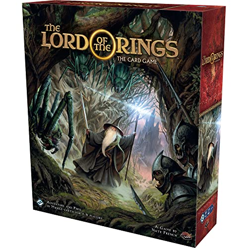 The Lord Of The Rings: The Card Game Revised Core Set | Adventure/Cooperative Game For Adults And Teens | Ages 14+ | 1-4 Players | Average Playtime 30-120 Minutes | Made By Fantasy Flight Games #TOP5