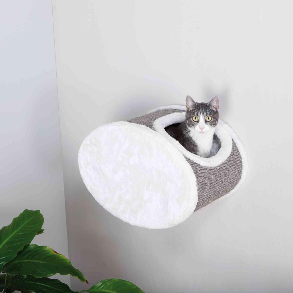 Trixie 49921 Cueva Suave de Fijar a Pared, 42 x 29 x 28 cm, Crema