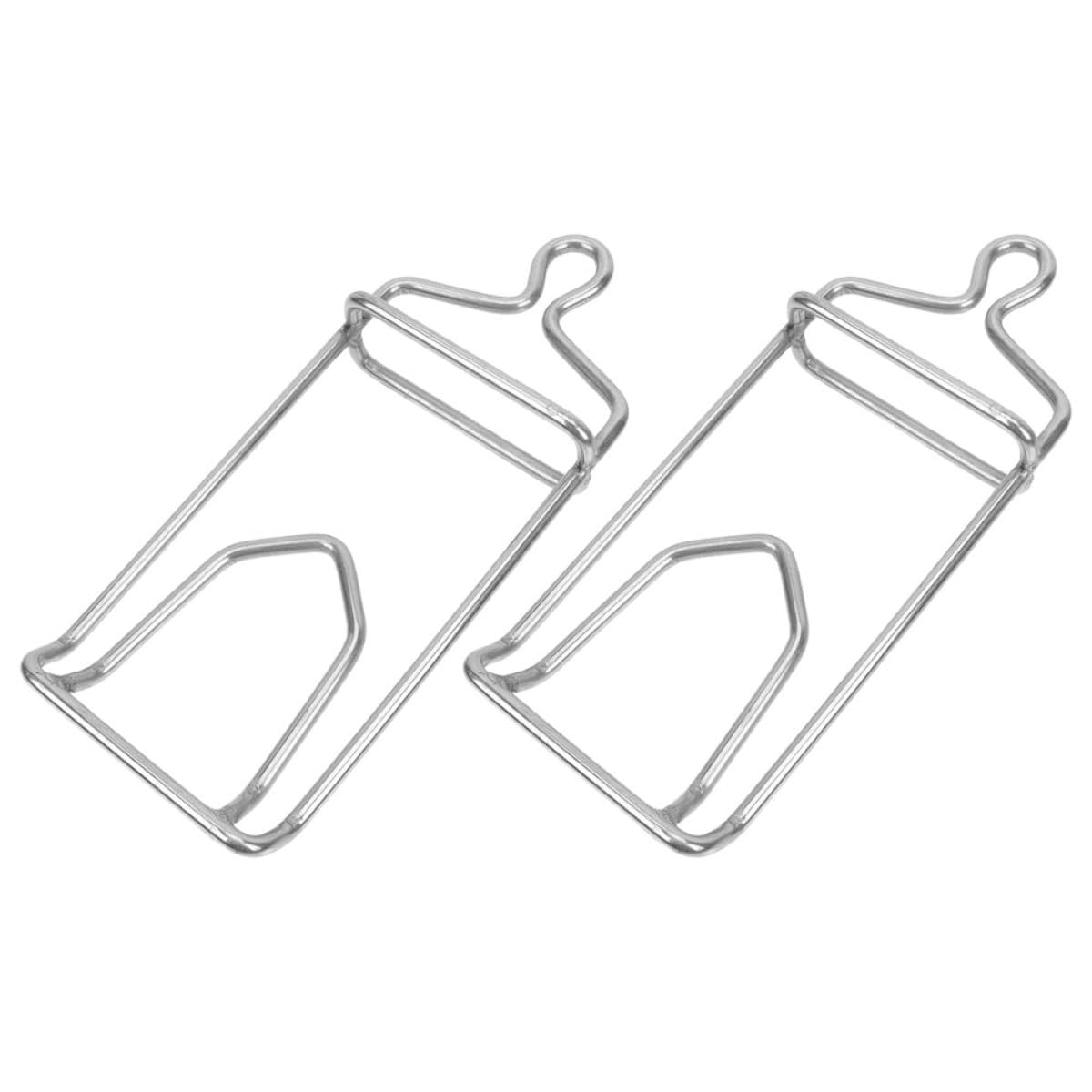 Crochets en acier inoxydable pour suspendre la viande facilement sans risque de chute lot de 2
