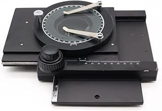 XuuSHA Acessórios de microscópio digital portátil X-Y-Z para afinação fina em estágio de trabalho com microscópio rotativo e acessórios universais para microscópio