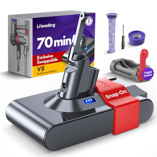 LiLeading 70-min Exclusive Swappable V8 Battery...