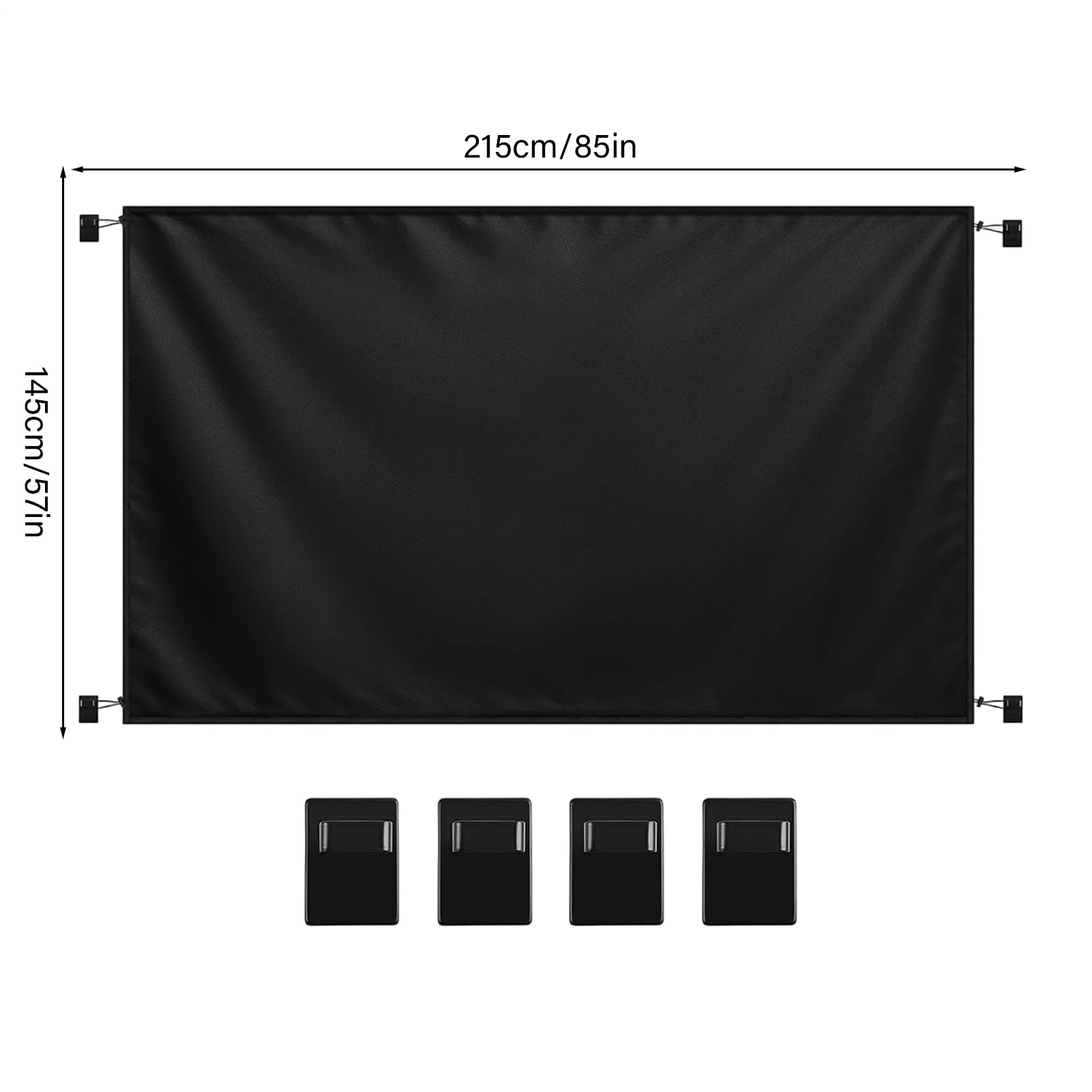 Générique Rideau D'Intimité pour Fourgon,Ajustable Magnétique Imperméable,Rideau De Douche Extérieure pour Van De Camping | pour Road Trip Camping Extérieur Plage Caravane Camion SUV