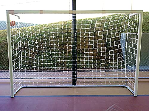 Par de Rede para Trave de Gol Futsal Fio 2 Caixote Nylon Futebol de Salão