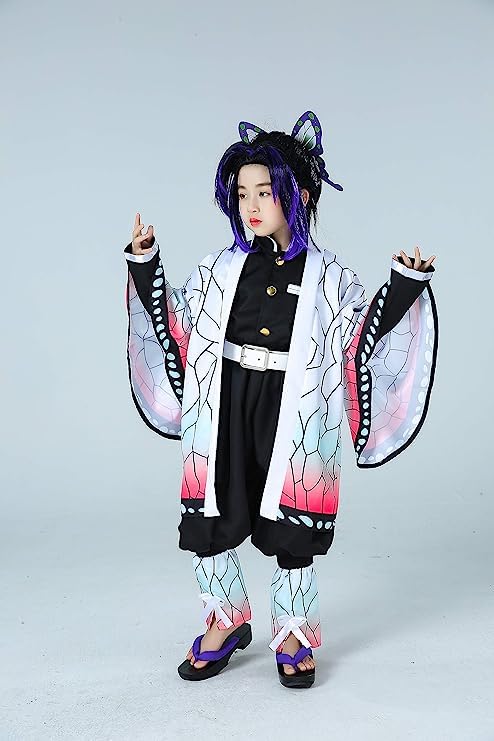 Amazon.co.jp: 胡蝶しのぶ（こちょうしのぶ) コスプレ衣装 鬼殺隊