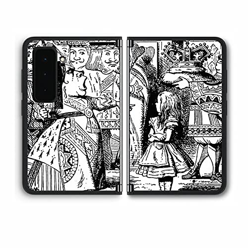 �y�w�ʍ��E2�����zClearView(�N���A�r���[) Surface Duo 2�p �w�� �ی� �t�B���� ����v�����g �W�����E�e�j�G�� �i John Tenniel) ���l�Ə����l