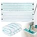 Produktbild 3er Set Bodenwischer Ersatzbezug Kompatibel mit Leifheit Combi/Clean Twist M Micro Duo mop, Mikrofaser Wischbezug Set für Waschmaschinen Geeignet, Bodenwischer Bezug für Alle Bodenarte