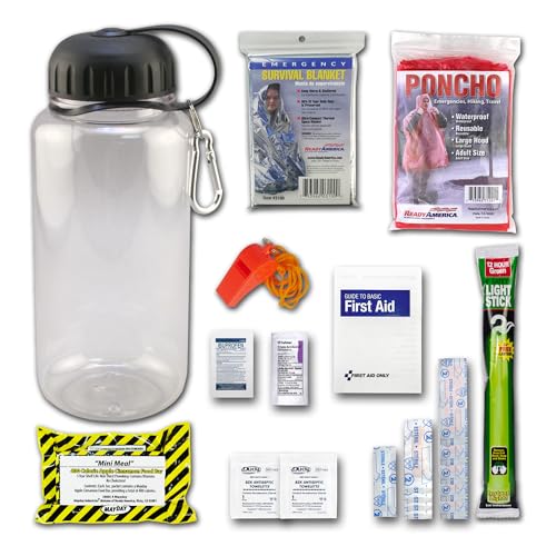 Ready America 70050 Basic Water Bottle Survival Kit
