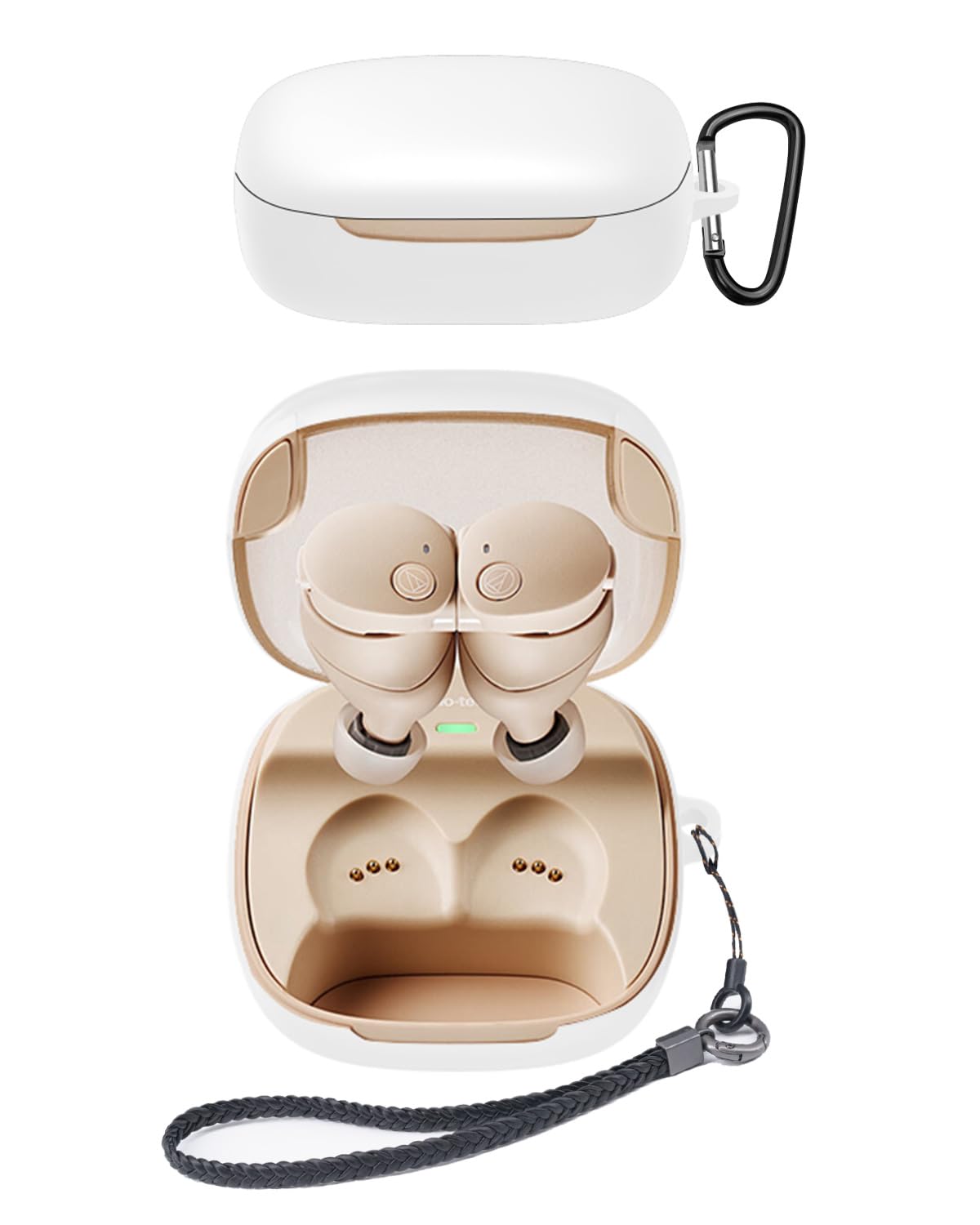 美品】 audio-technica ATH-CKS50TW2 ワイヤレスイヤホン audio 