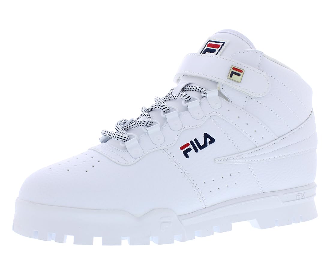 Fila Men's V13 Boot Shoes White/White/Fila Red 7
