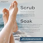 Aromasong Raw Magnesium Flakes for Bath + Dead Sea Salt for Soaking - 5 Lb Resealable Pack Magnesium Chloride Flakes - Organic Bath Salt Relaxing Mineral Soak (Packaging May Vary) - Image 4