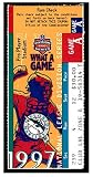 1997 NLDS Game 1 Giants @ Marlins Baseball Ticket 09/30 1st PS Barry Bonds Game