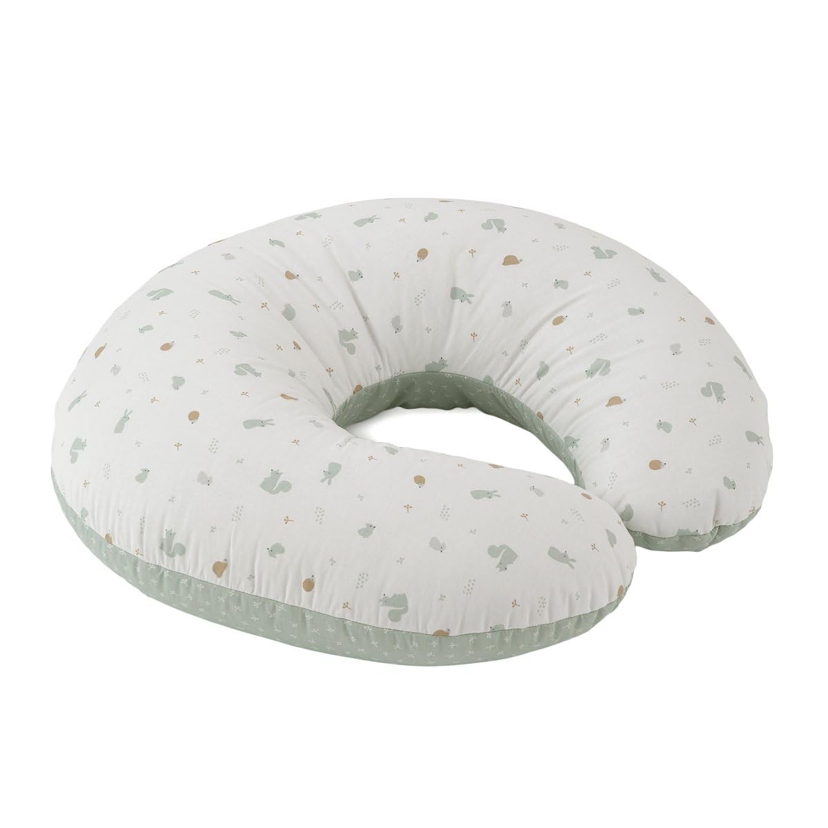 Cambrass - cojín para los primeros meses del bebé - almohada de lactancia que proporciona comodidad y soporte al bebé - Ardi Verde