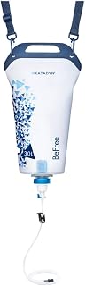 Katadyn Gravity BeFree 3.0L Water Filter, Fast Flow, 0.1 Micron EZ Clean Membrane Personal Small Group Camping, Backpacking Emergency Preparedness, Clear, 8020470