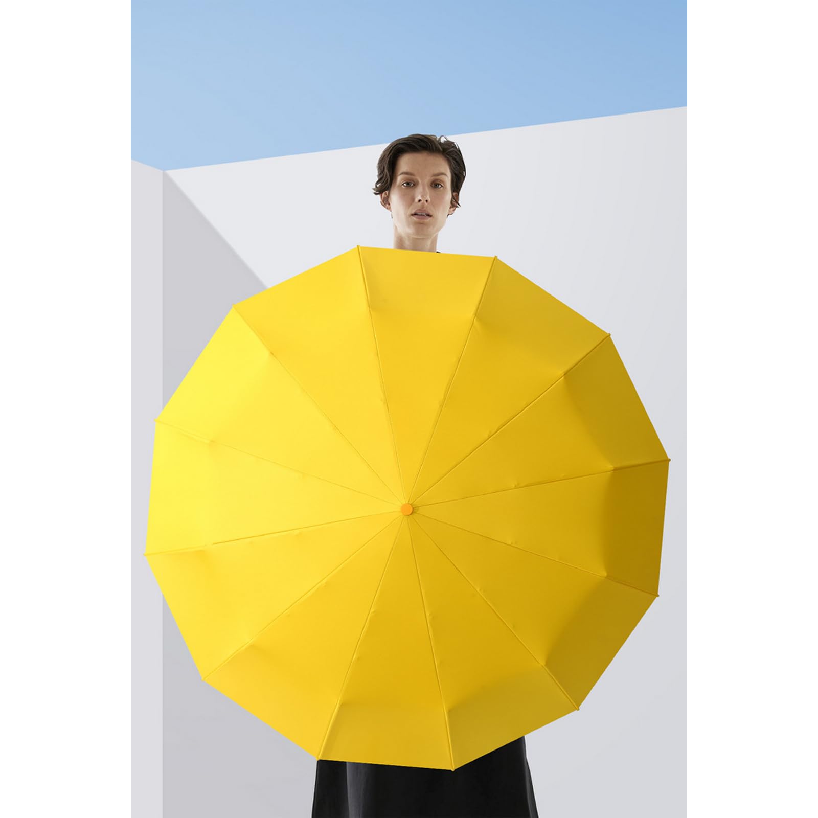 Ombrello Pieghevole Ombrelli Parasole Antipioggia Completamente Automatico Di Grandi Dimensioni Per Uomo E Donna Umbrella
