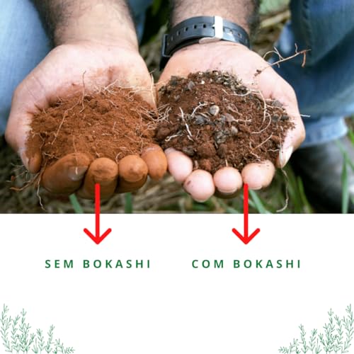 PlantaeFert Bokashi Premium Adubo Orgânico Com micro-organismos eficientes 1kg