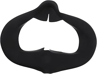 Hemobllo Acessórios Para Óculos Vr Acessórios Faciais Máscara Capa Facial Vr Almofada Facial Para Vr Silicone À Prova De Suor Almofada Facial Vr Almofada Facial Vr Anti-Suor Almofada