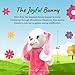 Sharewood Forest Friends Brie The Bunny Hand Puppet - Stuffed Animal for Toddlers, Kids, Teachers, Daycare & School - Perfect for Puppet Theatre and Creative Play