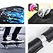 Magnitt Caster Board, Deluxe Junior Skateboard with Illuminating Wheels for More Excitement,Fun and Visibility, Twistboard for Kids 8+, Upgrade Color（B