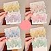 4 Pairs Cute Hair Clips Set Fashion Butterfly Hair Accessories Pins Cute Headwear Gifts Wedding Party Decor for Women (Butterfly B)