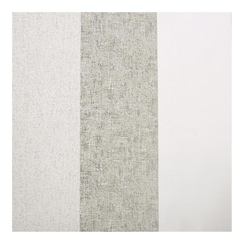 Superfresco Meadow Stripe Neutrals/Gold Plain Wallpaper | Paste the Paper | Neutral Stripe | Eco-Friendly