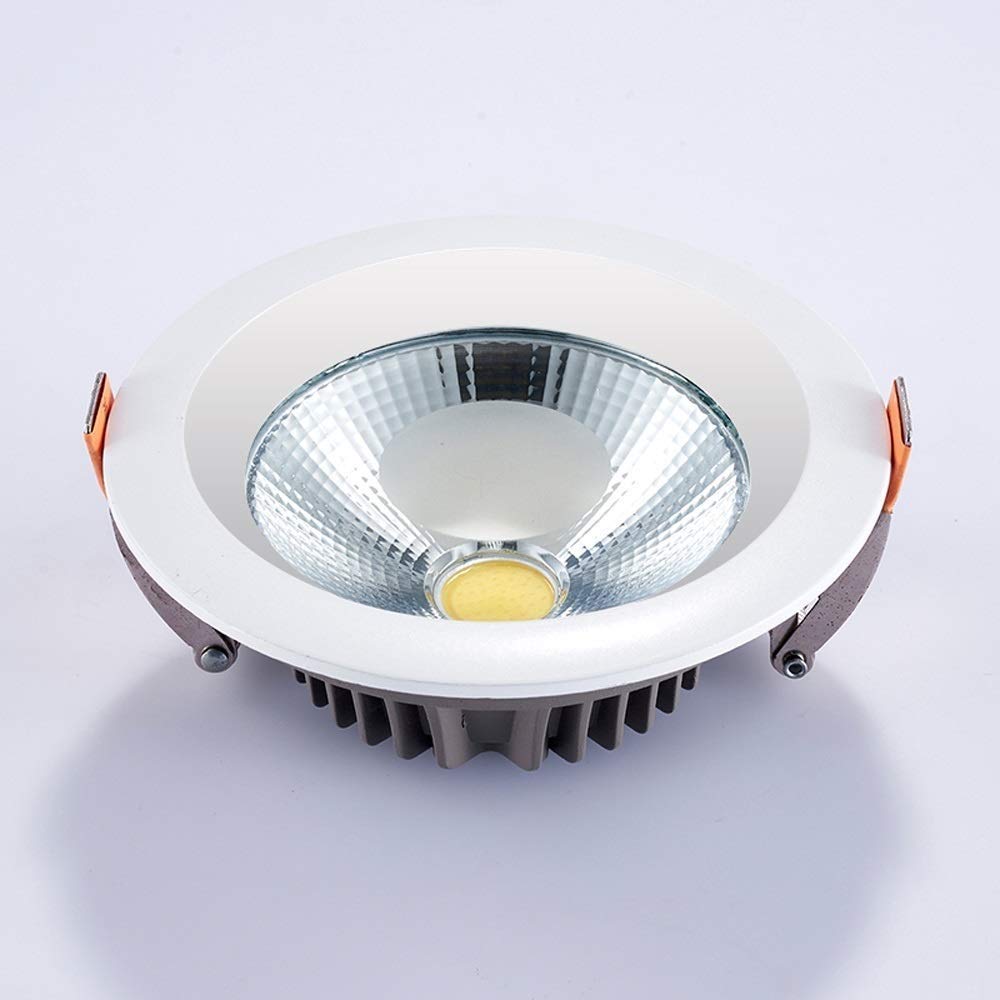 Foco empotrable Redondo COB Ultrafino de Alto Brillo, LED de bajo Consumo, para Techo, hogar, Interior, Foco Integrado, Panel de Techo de energía, Accesorios de iluminación.