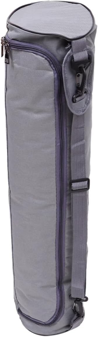 VANZACK Canvas Yoga Mat Storage Bag with Shoulder Strap Outdoor Canvas Carrier for Yoga Mats Lightweight Sports Tote for Travel and Gym Use