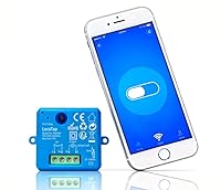 LoraTap Interruttore Smart WiFi, Modulo Controllo a Distanza con Telefono, Tuya Smart Life App per iOS e Android, Rel&egrave; Wireless Compatibile con Alexa, 10A/2500W