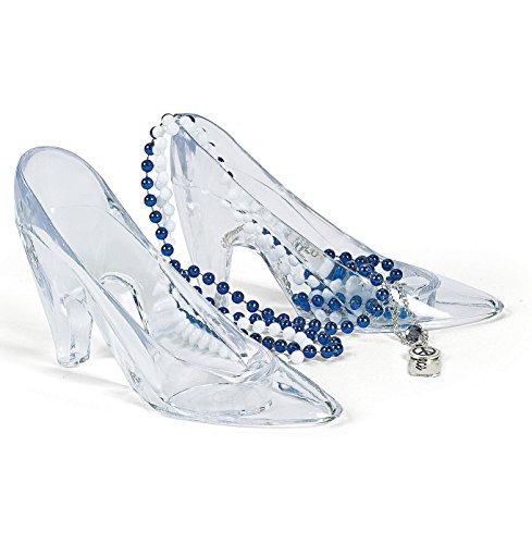 Fun Express Plastic Princess Shoes (12 Pack)