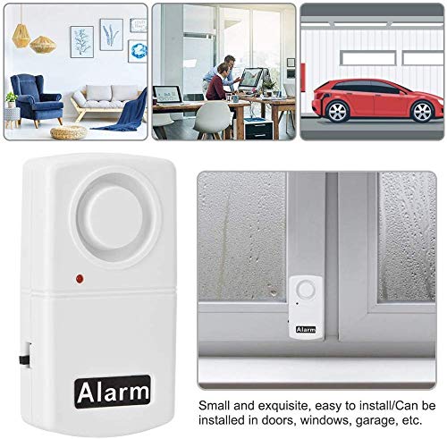 Earthquake Detector Doorbell, Earthquake Alarm Detector Against Thieves Home Security Vibration Sensor, Mini Impending Quake Sensors & Alarms (1PCS)
