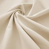 Tecido Algodão Cru Ecológico 180Gr Largura 1,60 (1 Metro) Ideal para Ecobags, Artesanato, Costura e Decoração | Venda por Metro