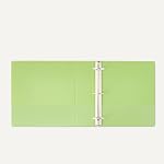 Amazon Basics 3 Ring Binder, 2 inch Binder, Round Rings, Assorted Colors, 4 Pack