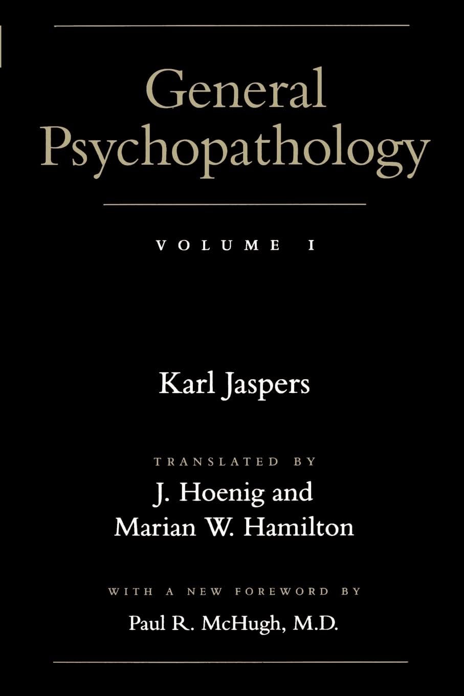General Psychopathology, 1