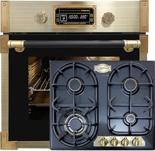 Kaiser EH 6427 AD+KG 6325 Em - Juego de horno (73 L, 60 cm, 4 zonas de cocción)