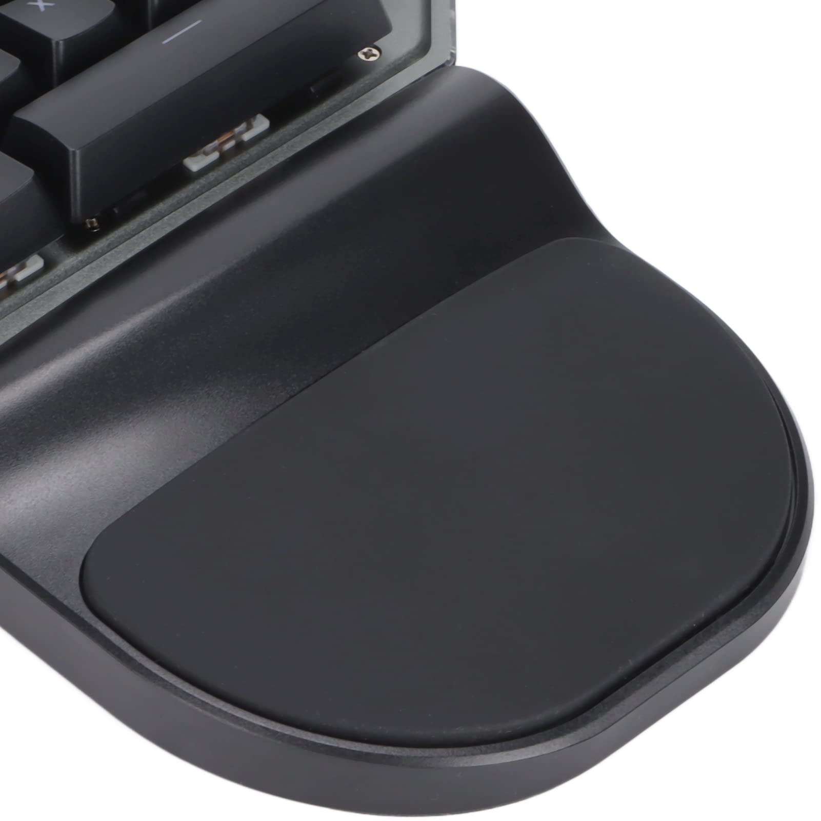 KIMISS Teclado de una sola mano, resistente al desgaste, agarre cómodo, videojuegos, accesorios de PC, teclados, juego mecánico, retroiluminado, accesorio para teléfono móvil con cable para PUBG XP