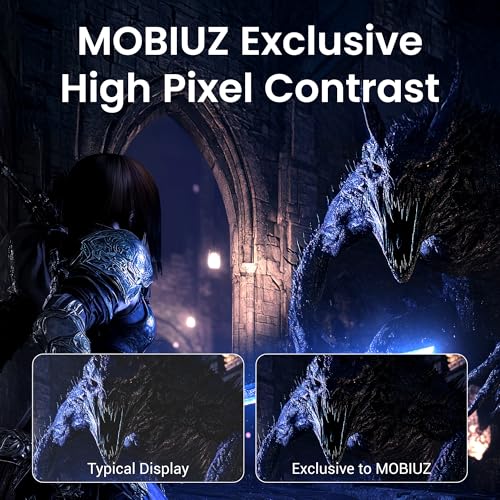 Image of BenQ MOBIUZ EX271UZ 27 inch 4K QD-OLED 240Hz 0.03ms HDMI 2.1, USB-C 90W Gaming Monitor, 99% DCI-P3, DisplayHDR True Black 400, FreeSync Premium Pro, Remote Controller, 3-Year OLED Burn-in Warranty