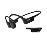 Aftershokz Aeropex, Casque Conduction Osseuse Écouteur Bluetooth Sport sans Fil,Oreilles Libres Confort,IP67 Étanche，8h d'Autonomie pour Le Running/Vélo-Noir